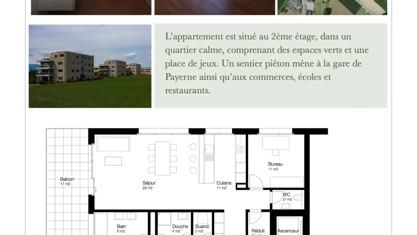 Appartement à louer - Rue Du Gymnase 6, 1530 Payerne - Photo 2