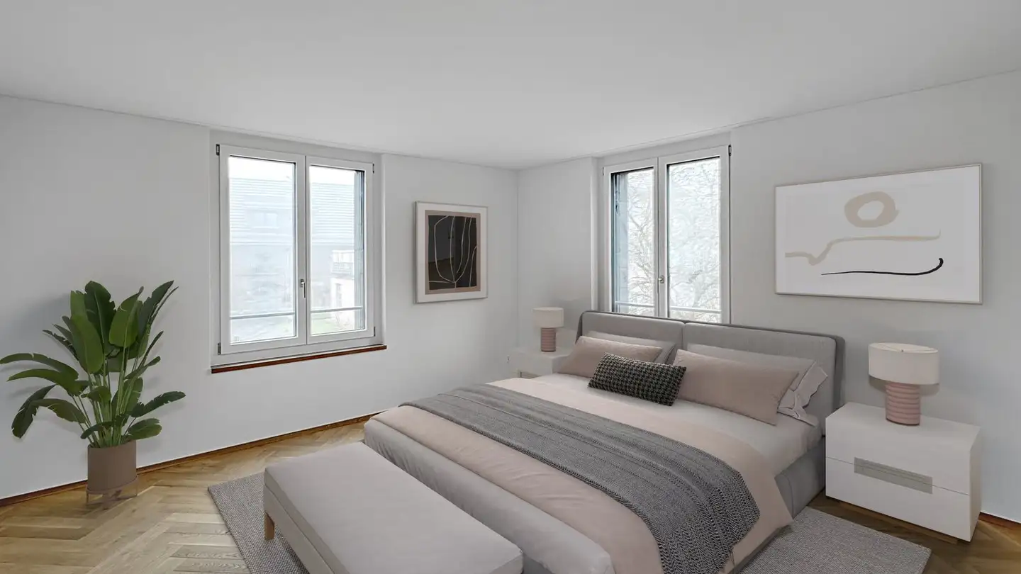 Duplex à louer - Ausserdorfstrasse 45, 8933 Maschwanden - Photo 3