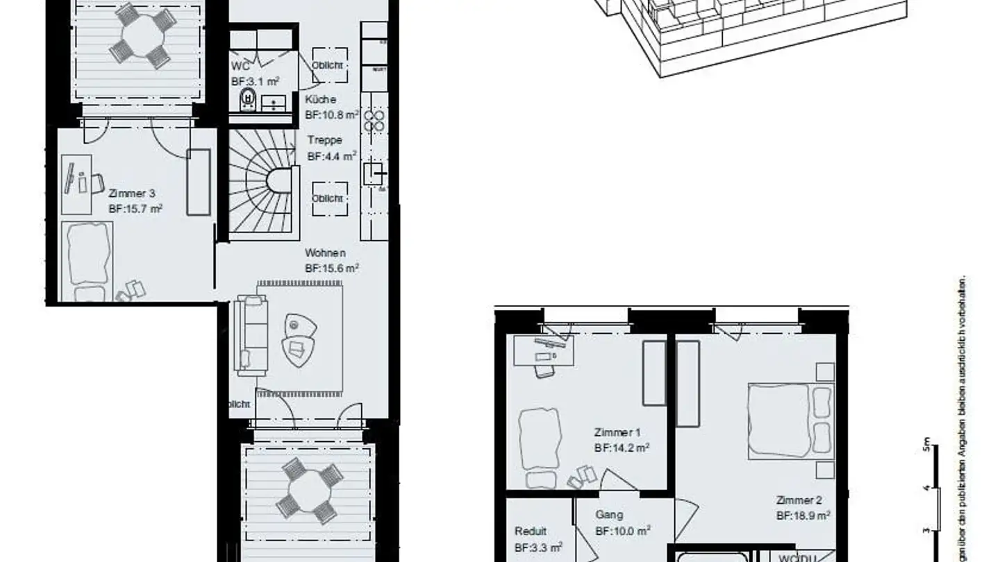 Duplex in affitto - Fälmisstrasse 3b, 8833 Samstagern - Foto 2