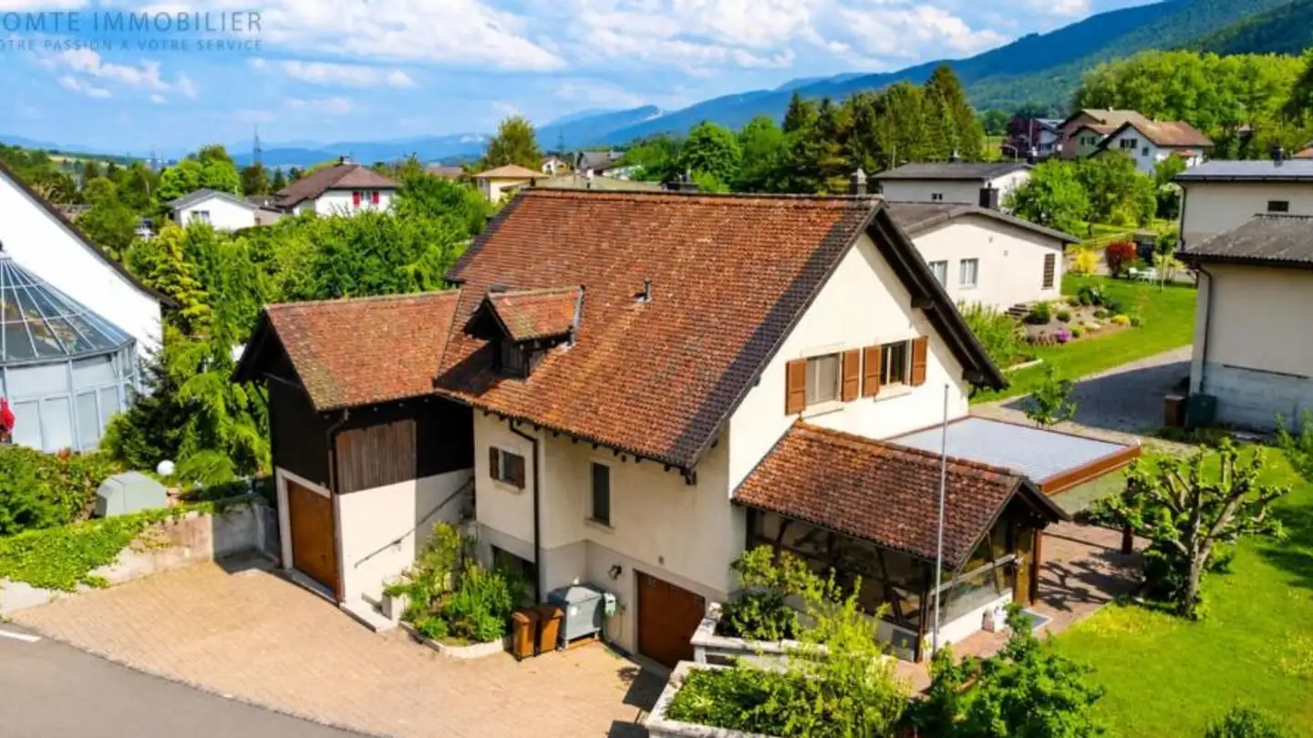 Single house for sale - Rue Des Neufs Champs 5, 2854 Bassecourt
