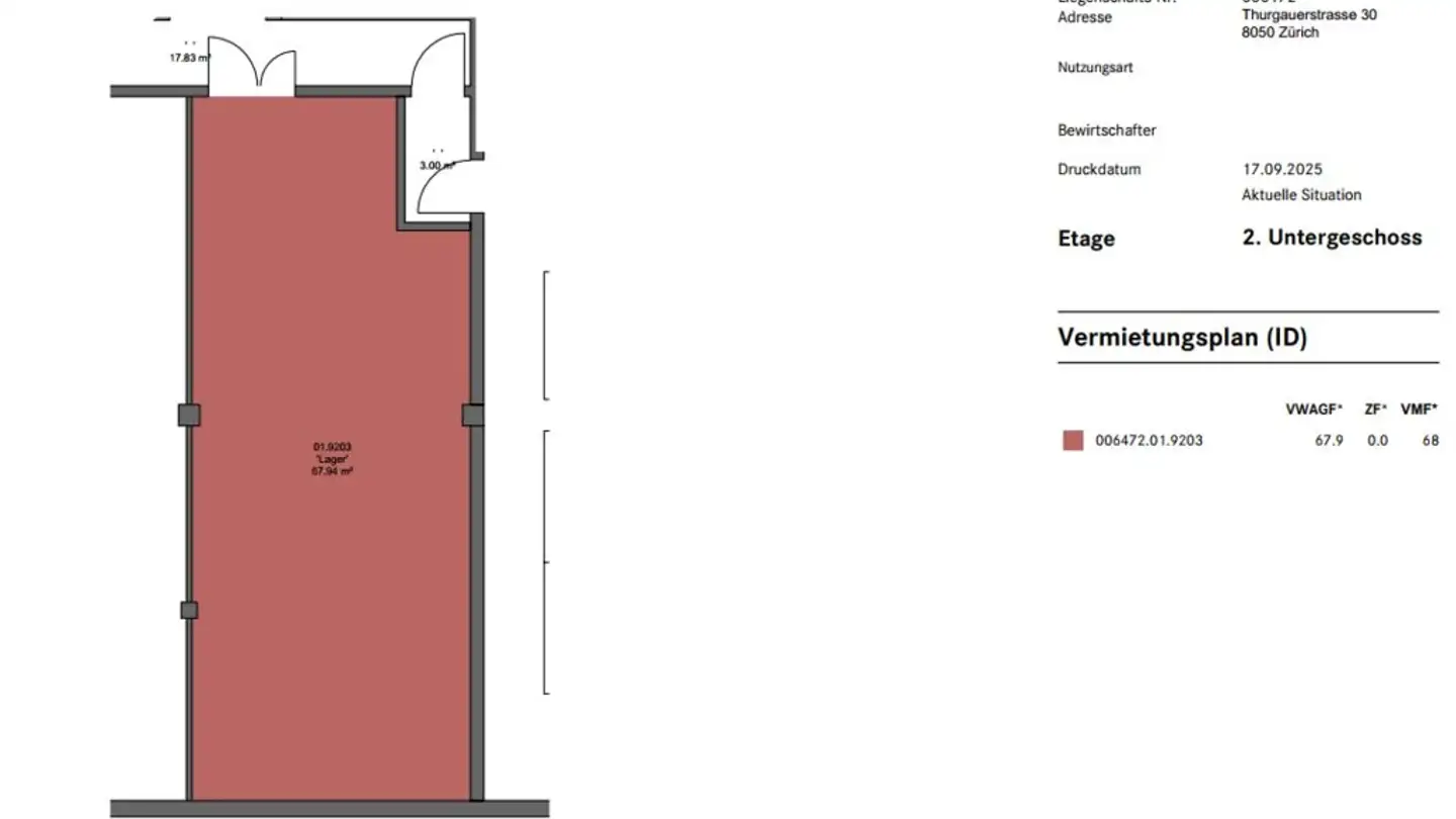 Espace de stockage à louer - 8052 Zürich - Photo 3