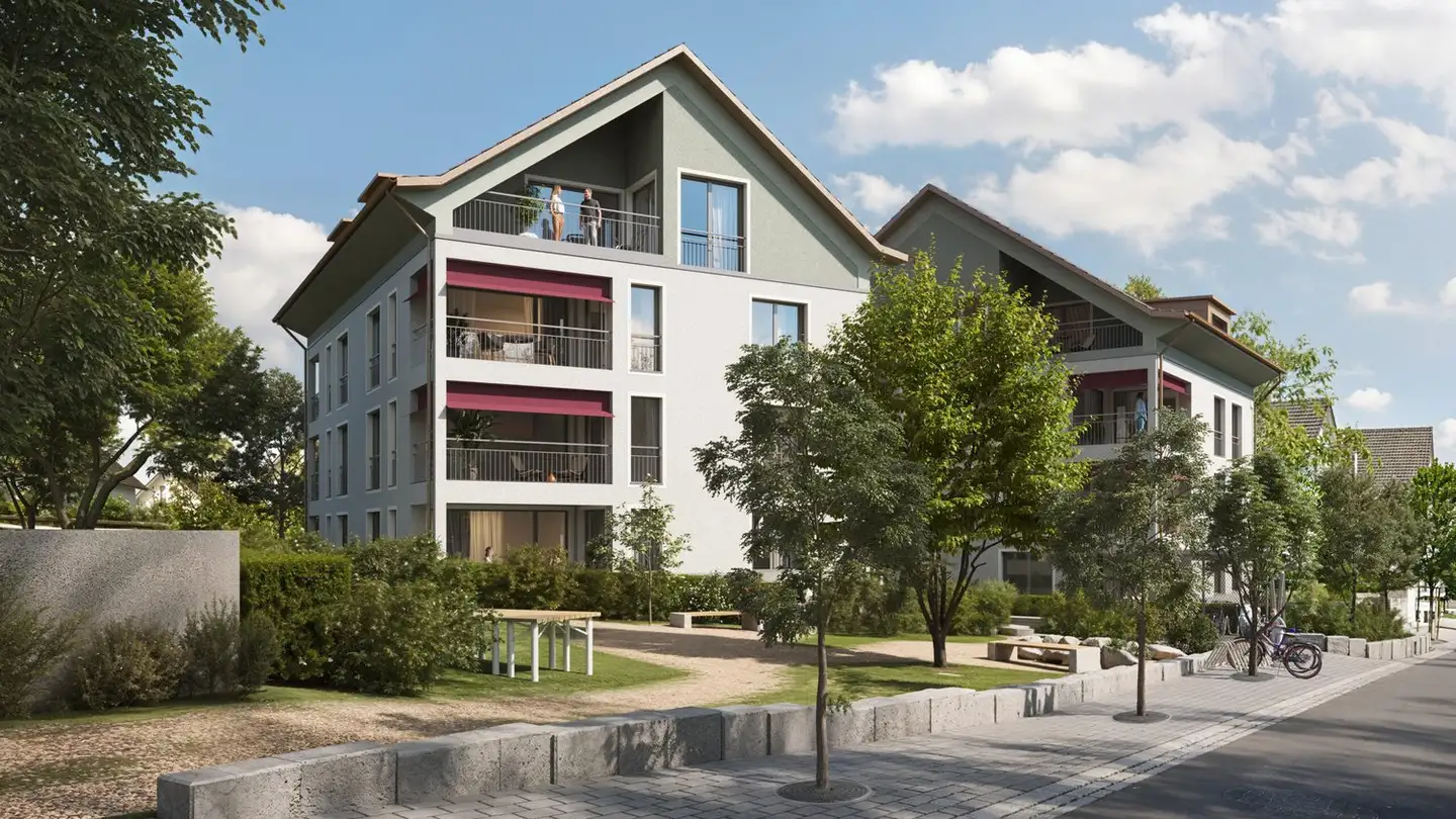 Appartement à louer - Bergstrasse 10, 5644 Auw