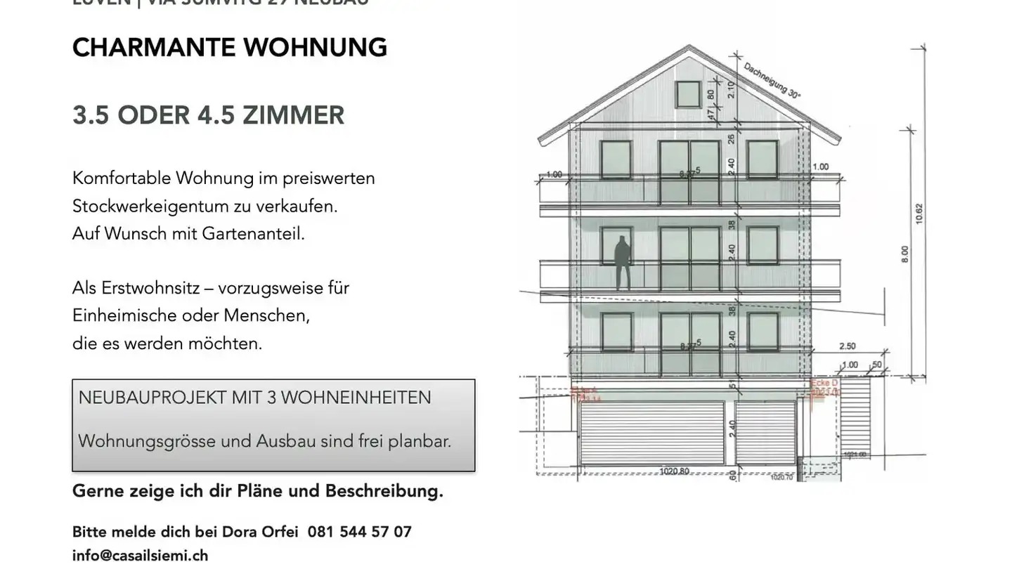 Wohnung kaufen - Via Sumvitg 29, 7141 Luven