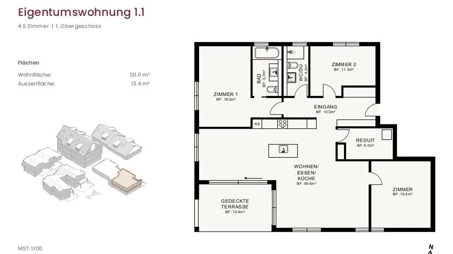 Appartement à vendre - Hauptstrasse 44, 8217 Wilchingen - Photo 4