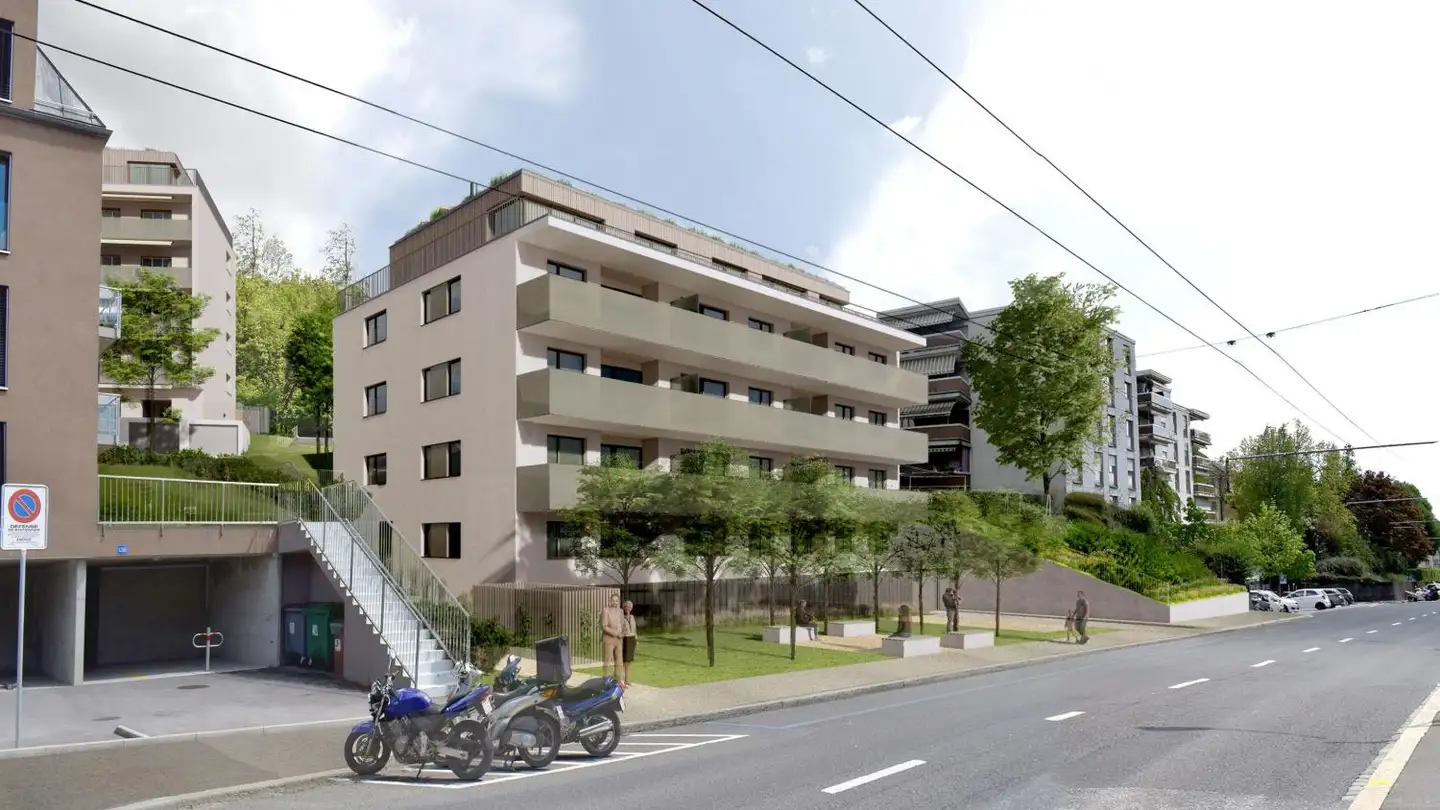 Appartamento in affitto - Route Aloys-Fauquez 124b, 1018 Lausanne