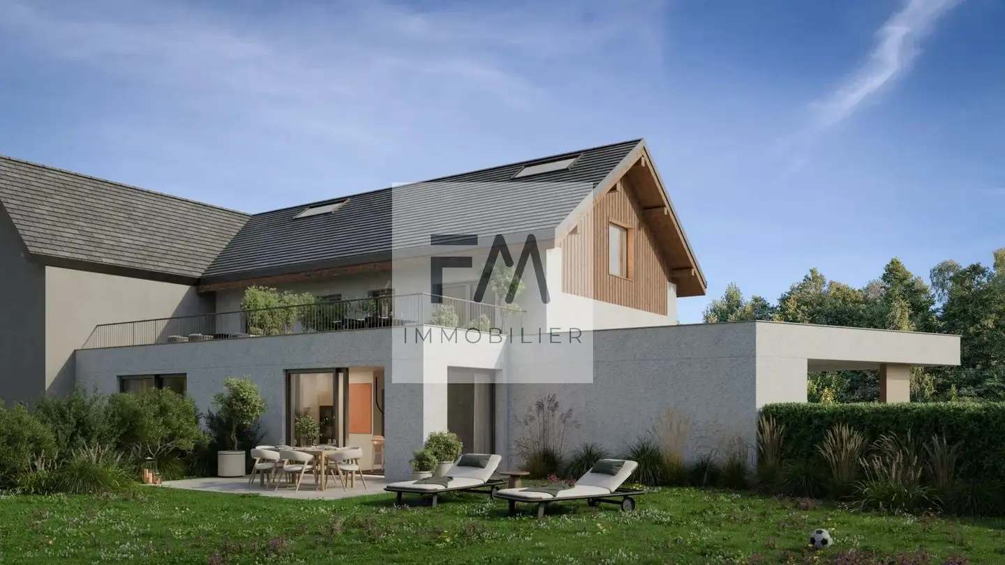 Semi-detached house for sale - Route du Clos de l'Abbe 8, 1846 Chessel