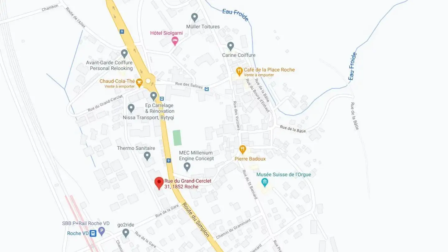 Garage singolo in affitto - Rue Du Grand-Cerclet 31, 1852 Roche VD - Photo 3