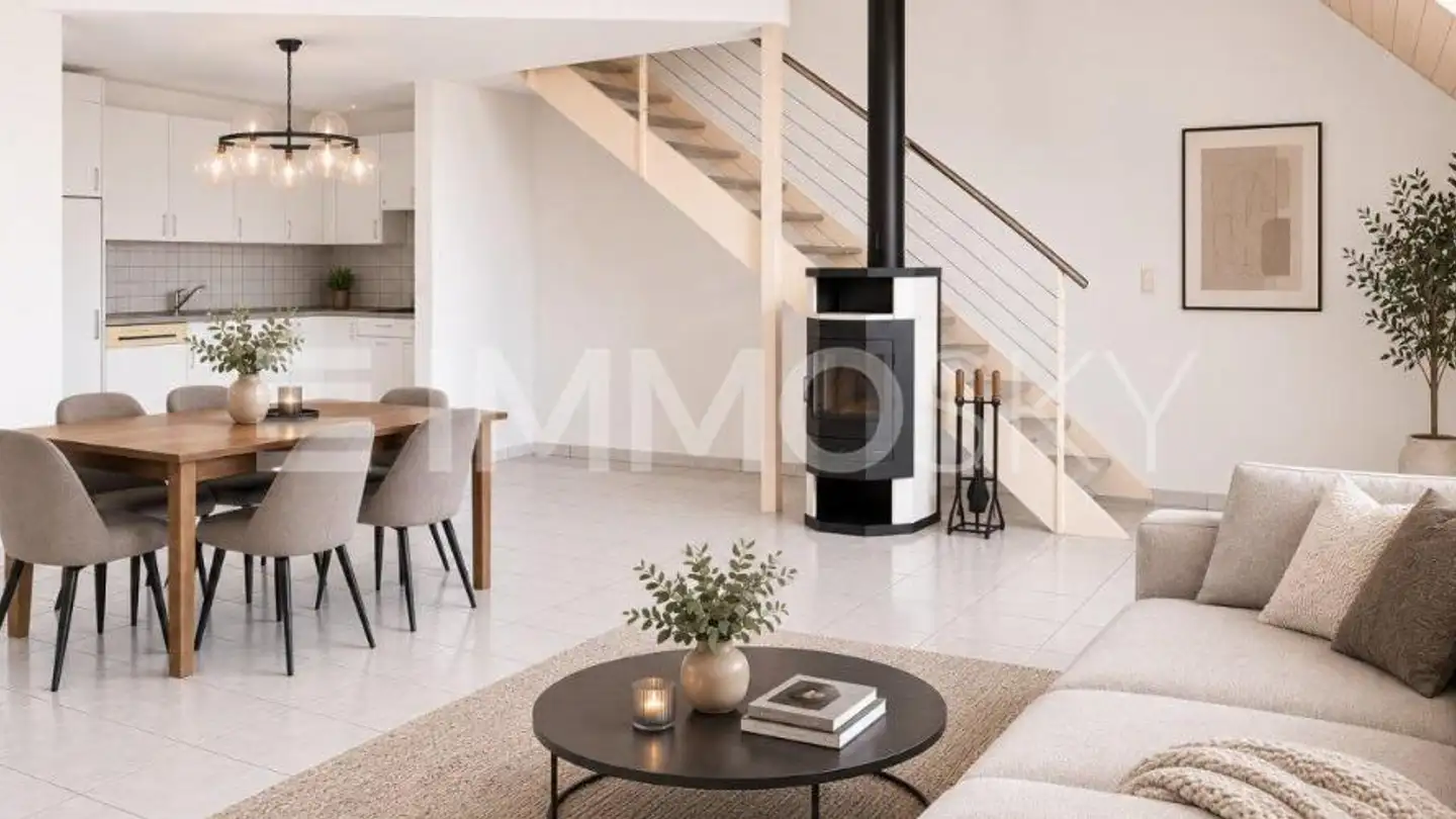 Dachgeschosswohnung kaufen - 5313 Klingnau