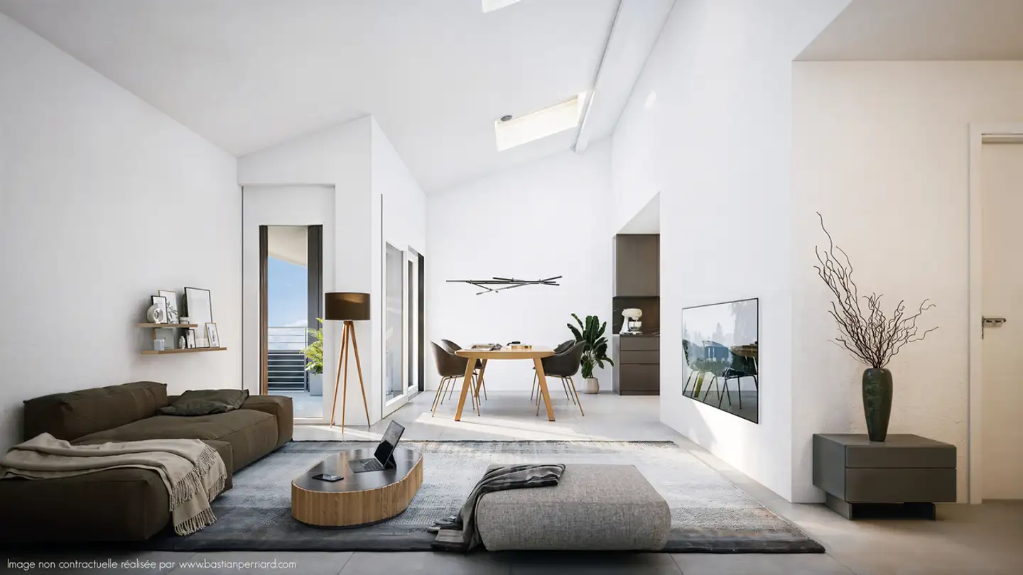 Appartement à louer - Route De La Pierra 10, 1678 Siviriez