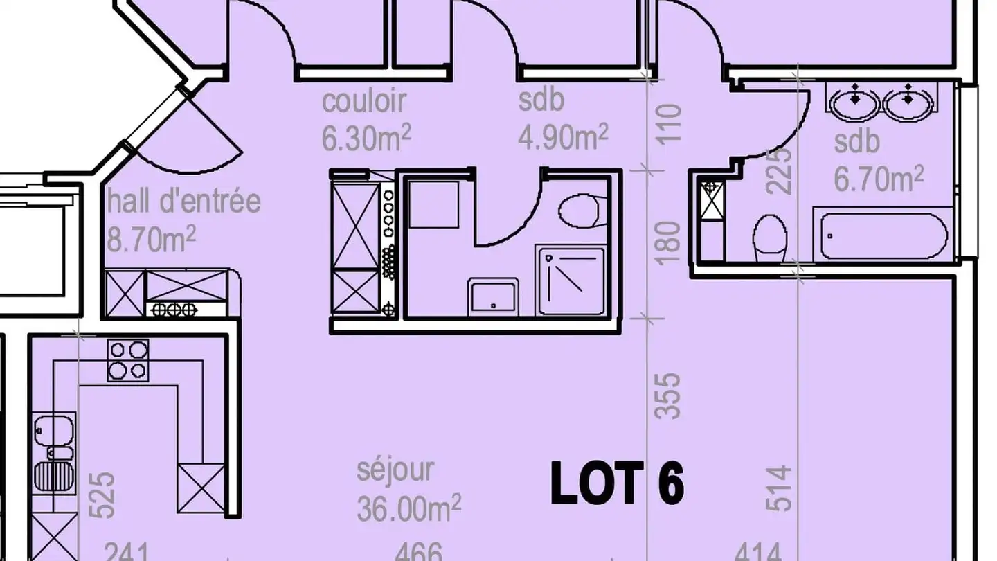 Apartment for rent - Rue De La Berra 54, 1630 Bulle - Photo 3