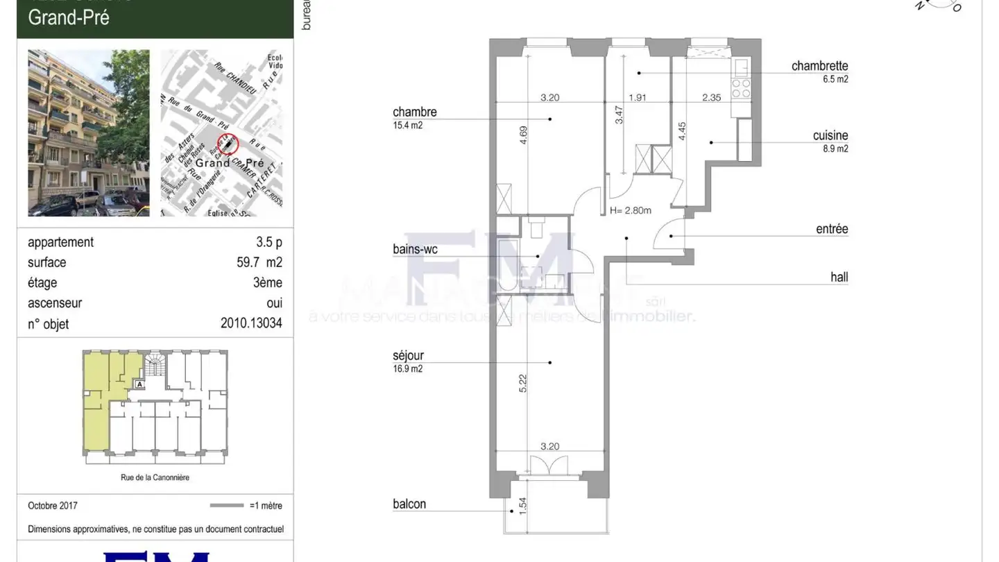 Appartamento in affitto - Rue De La Canonnière, 1202 Genève - Foto 3