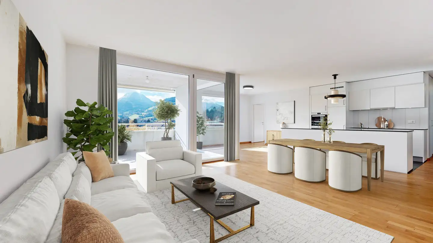 Wohnung mieten - Rue Auguste-Majeux 66, 1630 Bulle