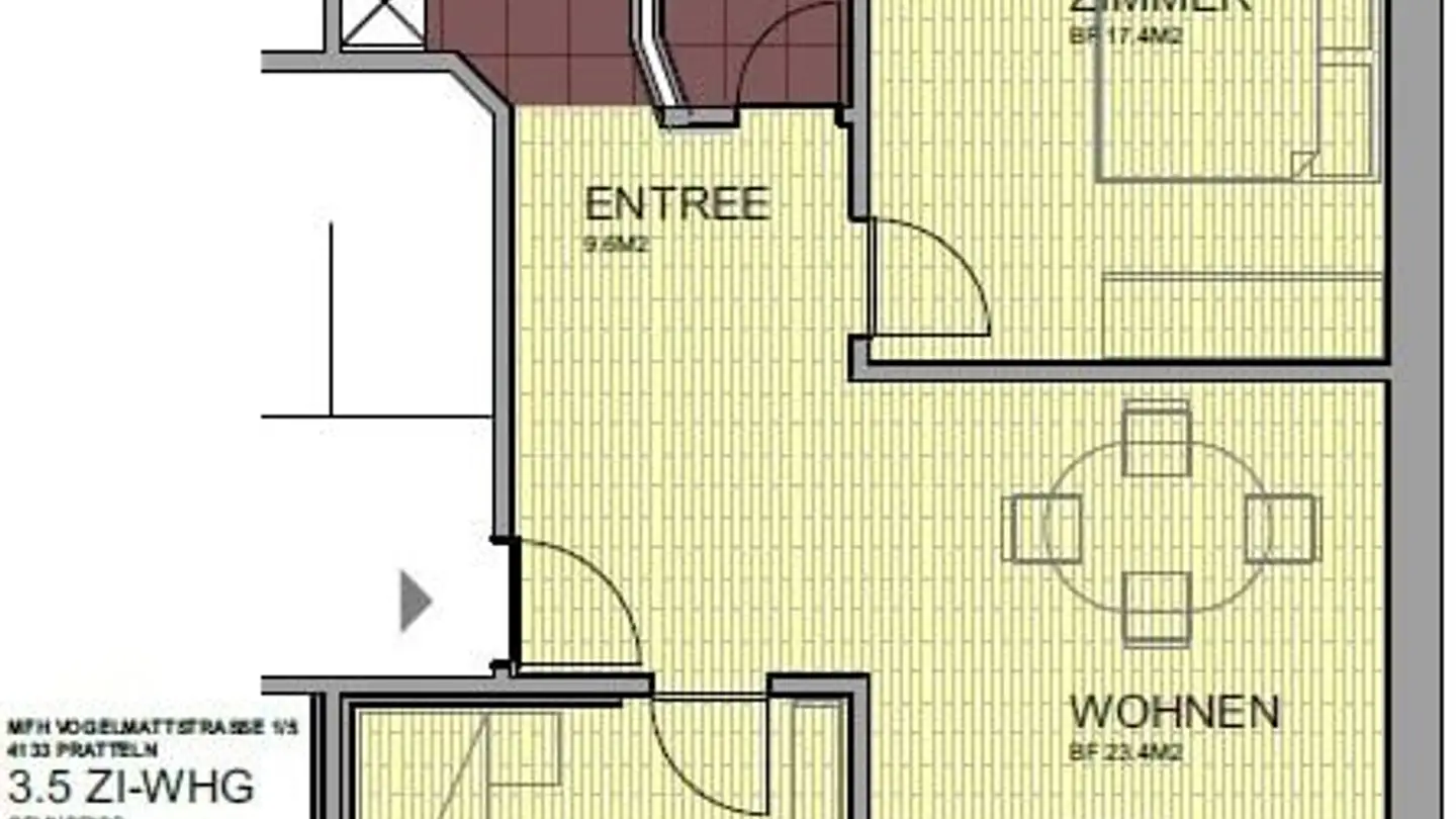 Appartamento in affitto - Vogelmattstrasse 1, 4133 Pratteln