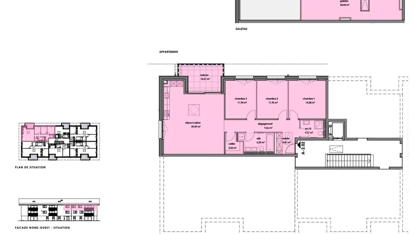 Appartement à louer - Route De La Pierra 10, 1678 Siviriez - Photo 4