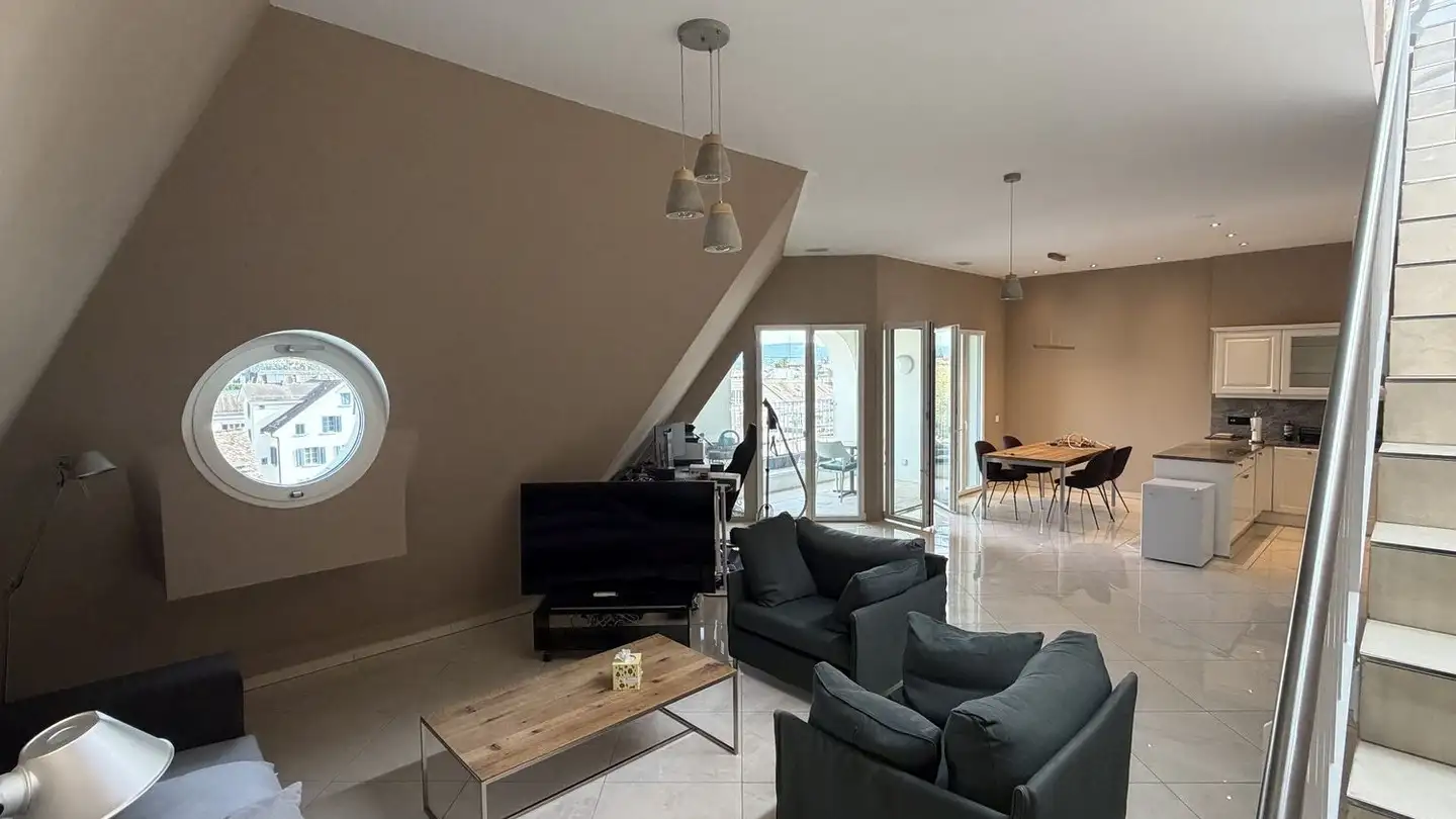 Dachgeschosswohnung mieten - Hottingerstrasse 46, 8032 Zürich