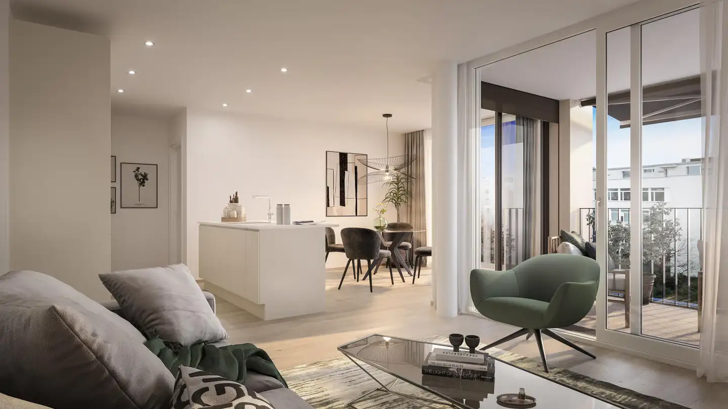 Wohnung mieten - Unterfeldstrasse 40, 8050 Zürich - Foto 2