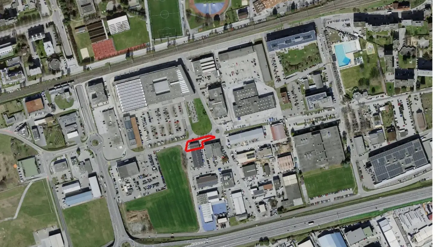 Proprietà industriale in affitto - Route Des Ronquoz 18, 1950 Sion