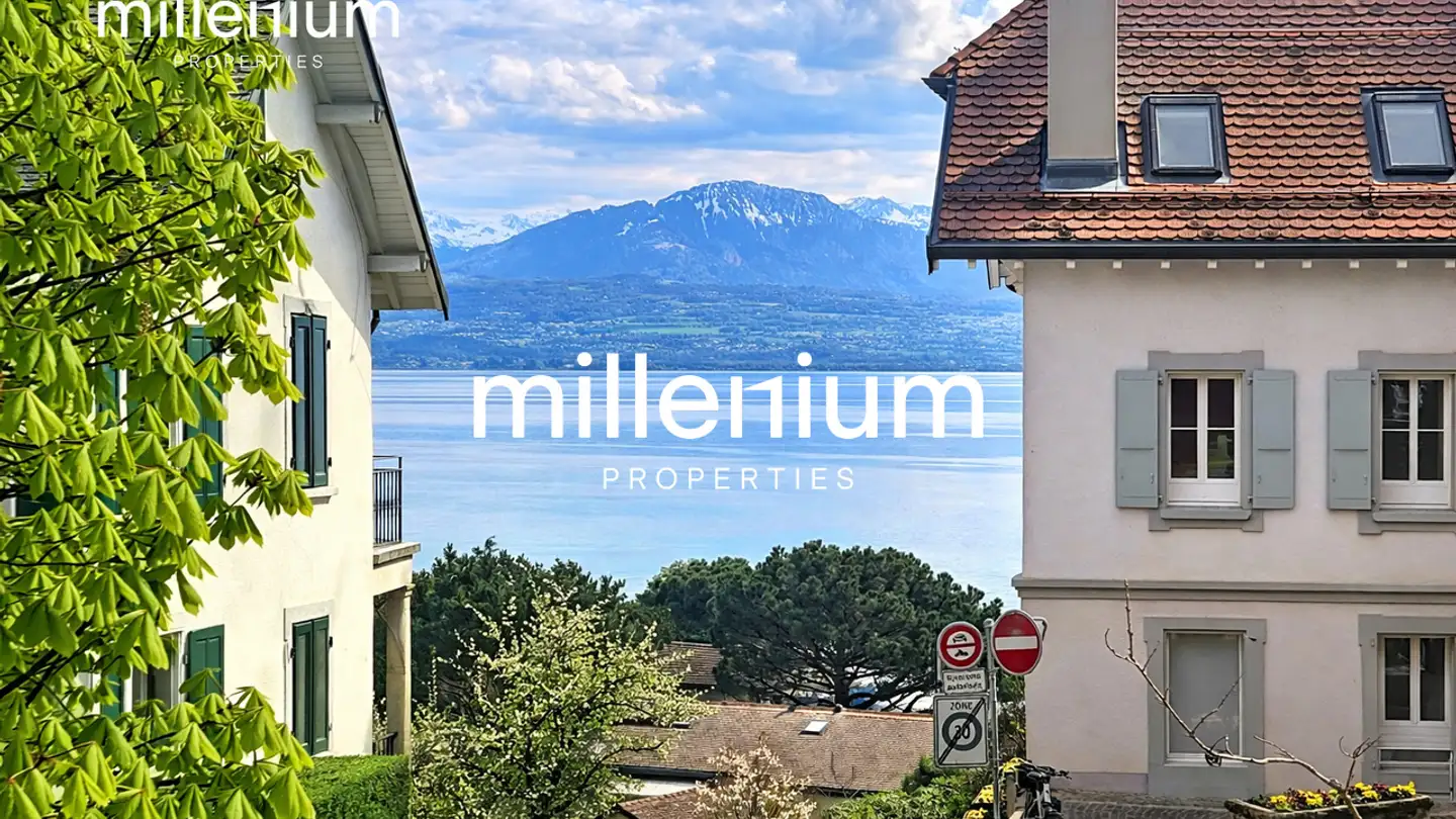 Furnished apartment for rent - 1164 Buchillon