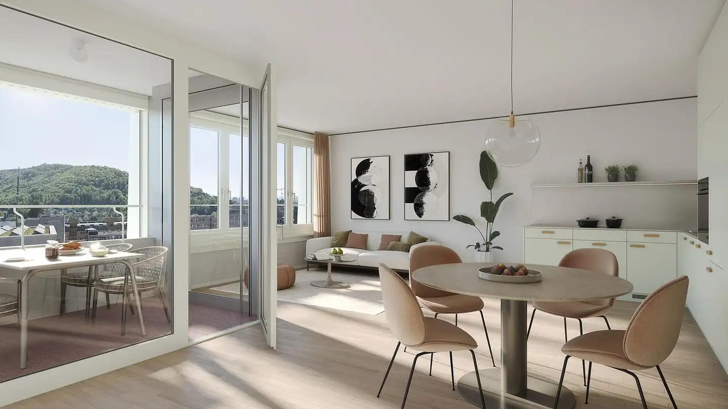 Wohnung mieten - Güterstrasse, 5400 Baden - Foto 3