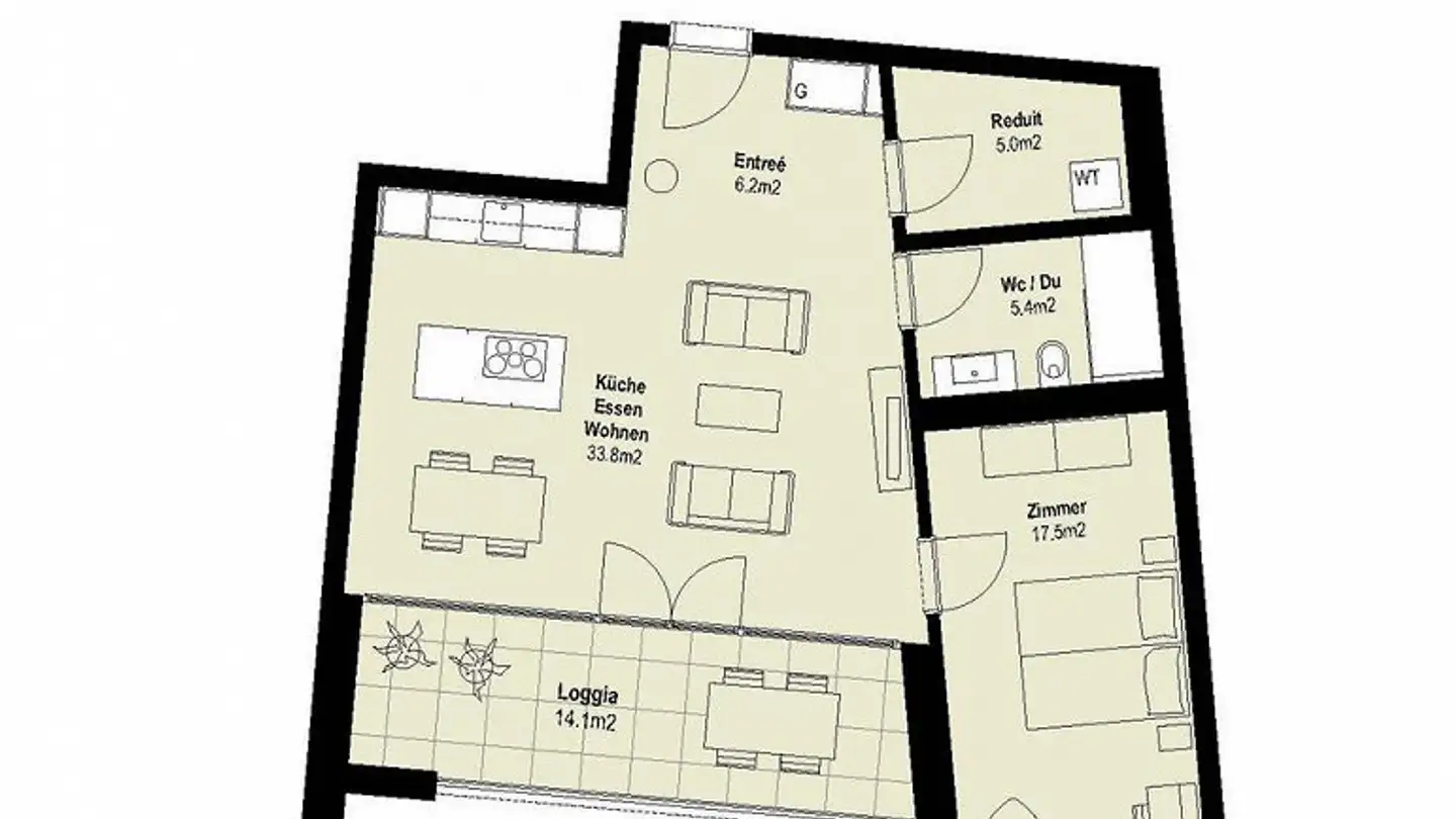 Apartment for rent - Ahornstrasse 37, 6314 Unterägeri - Photo 2