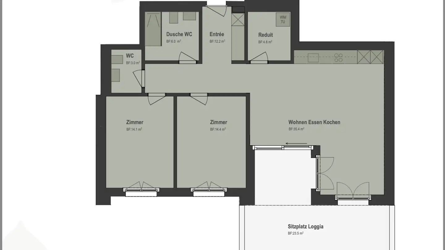 Appartement à louer - Lohstrasse 2, 8708 Männedorf - Photo 4