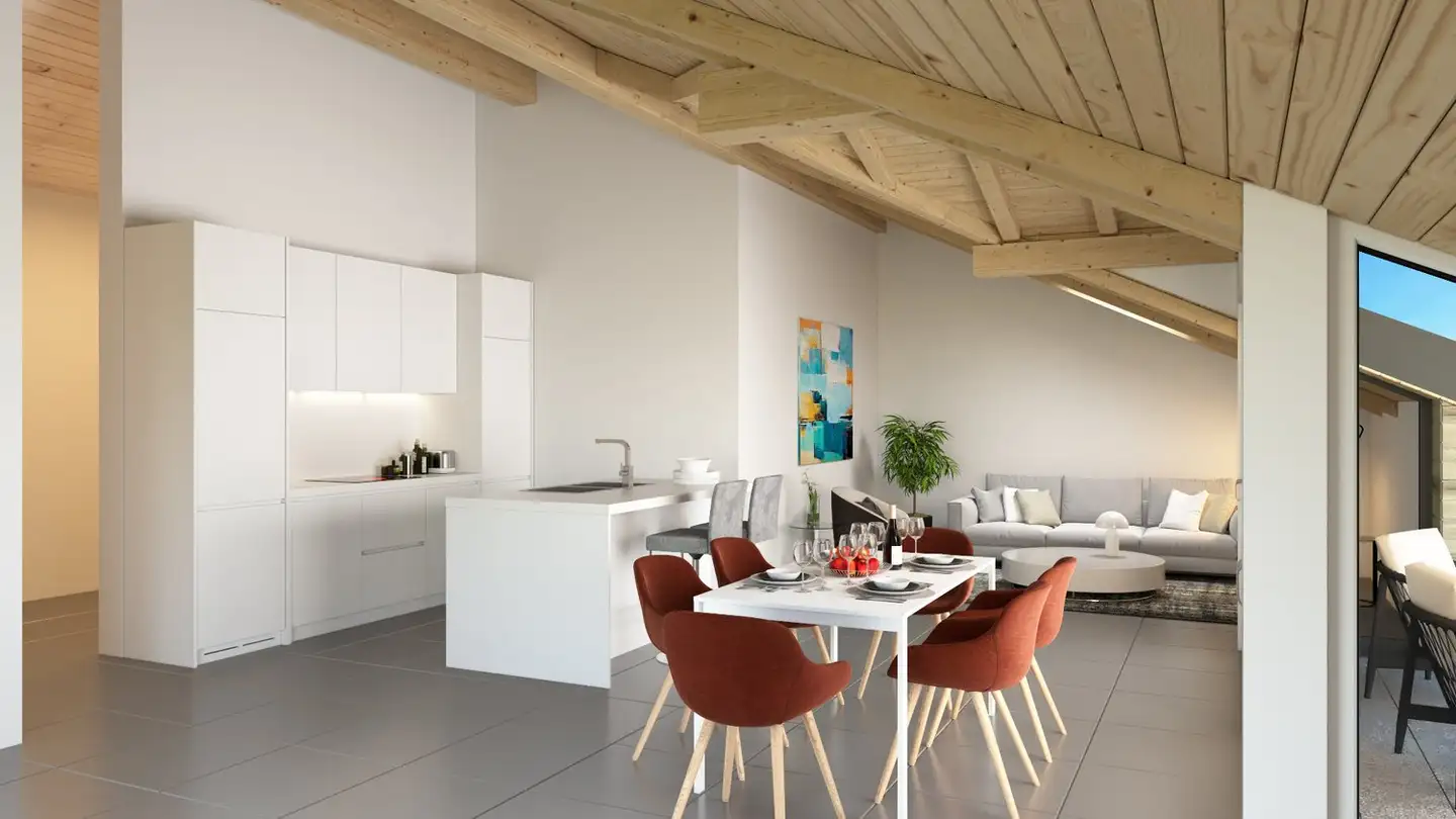 Attic flat for sale - Riedliweg 12, 3633 Amsoldingen - Photo 3
