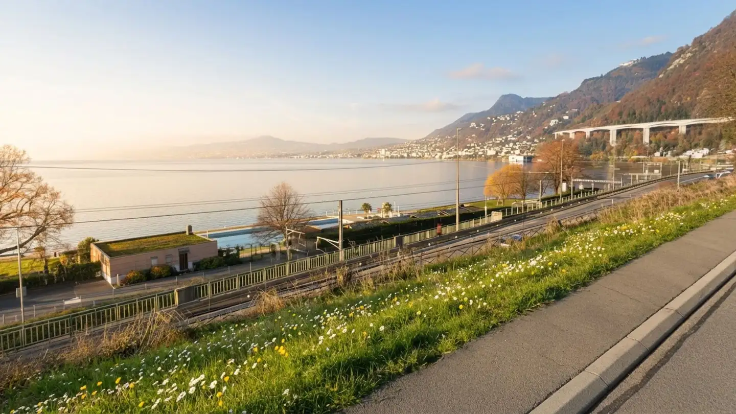 Terrain constructible à vendre - Avenue De Byron, 1844 Villeneuve VD