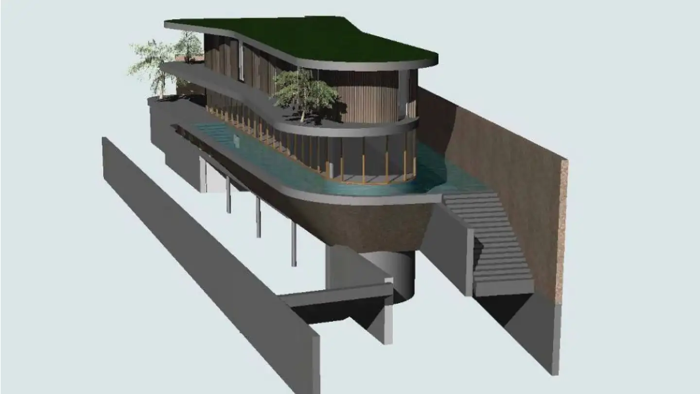 Terrain constructible à vendre - Avenue De Byron, 1844 Villeneuve VD - Photo 2