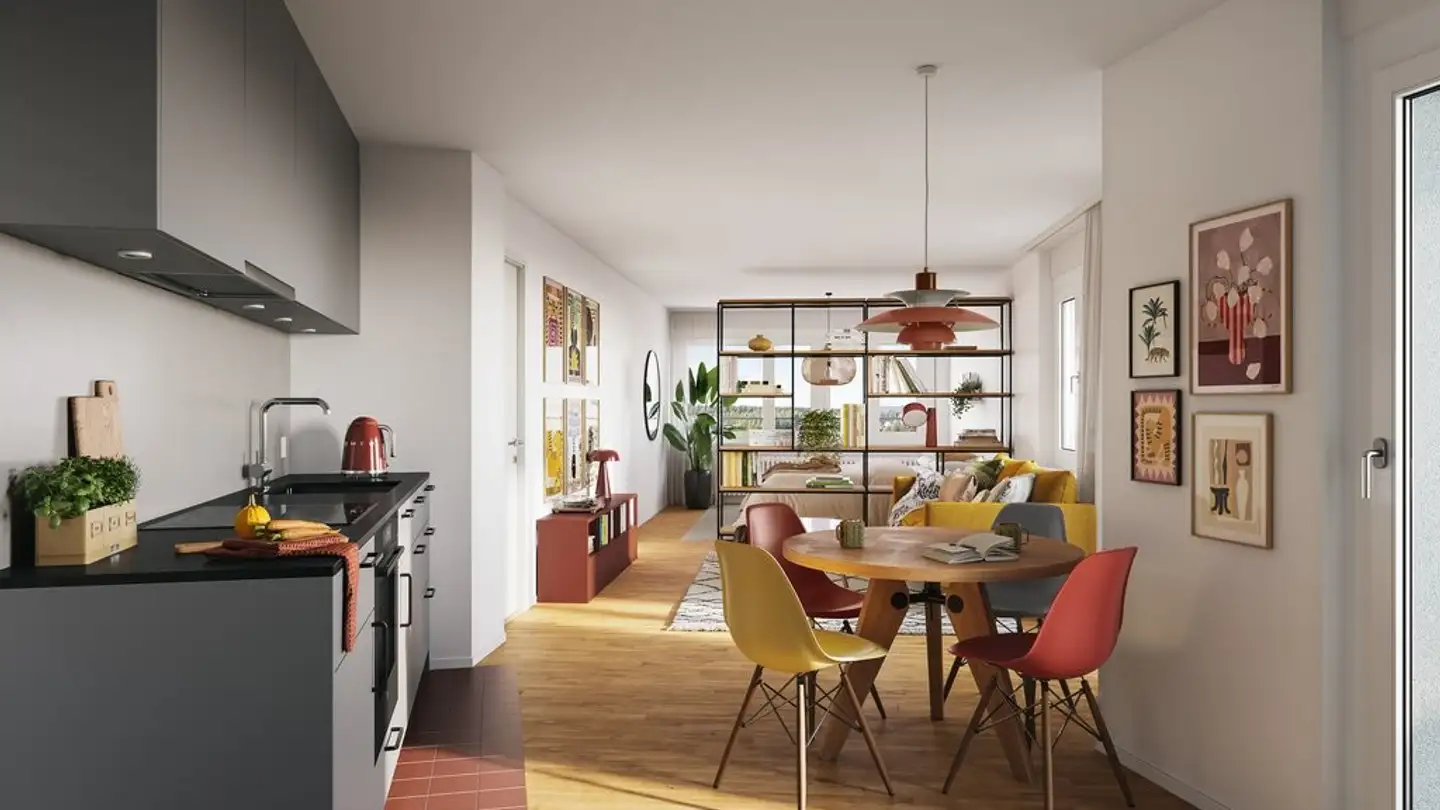 Apartment for rent - Route Du Riedlé 13, 1700 Fribourg - Photo 2