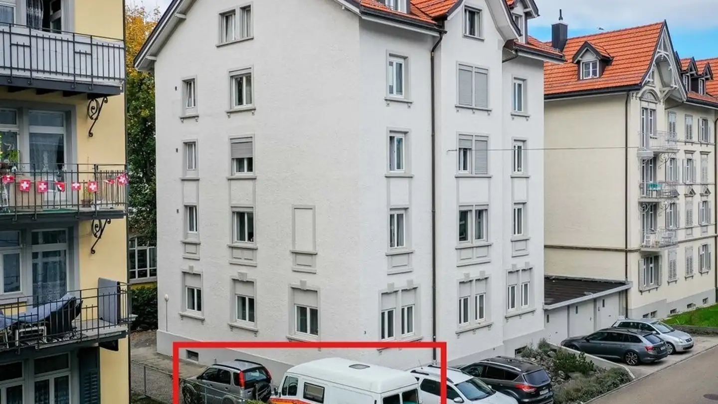 Place de parking extérieure à louer - Zieglerstrasse 3, 9008 St. Gallen