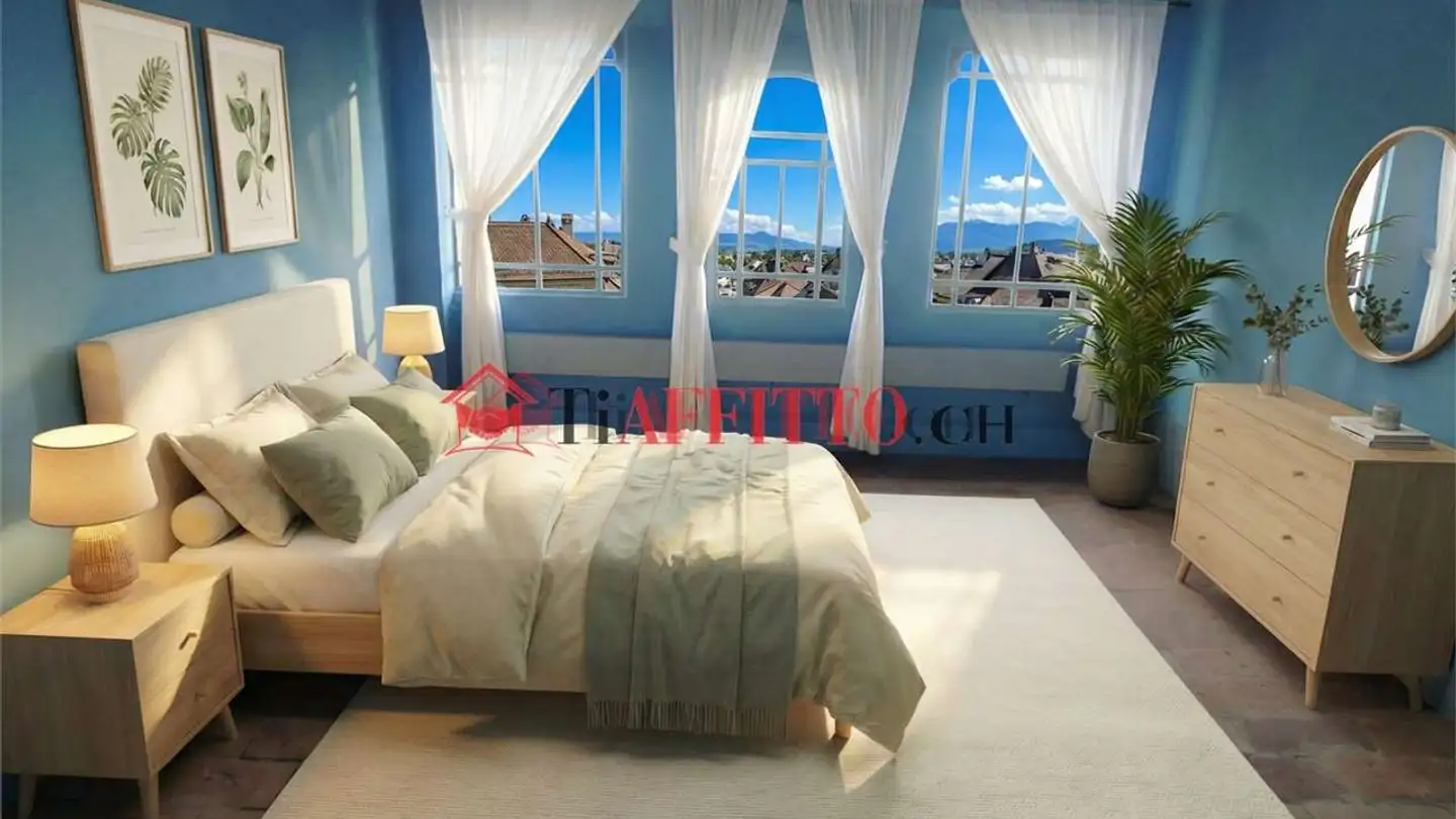 Appartement à louer - 6968 Sonvico