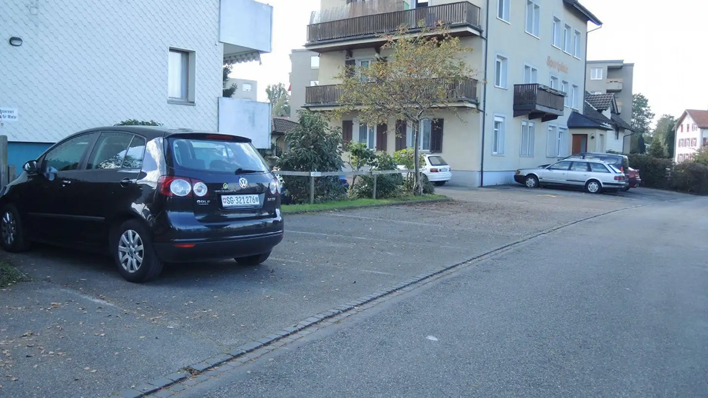 Parkplatz im Freien mieten - Wiesenstrasse 6, 9404 Rorschacherberg