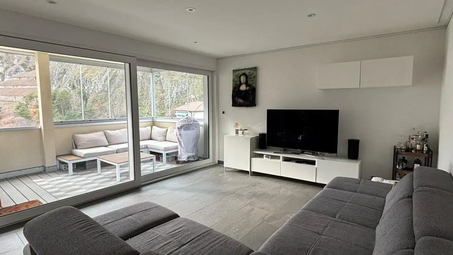 Attic flat for rent - Chemin Des Barrières, 1920 Martigny - Photo 2