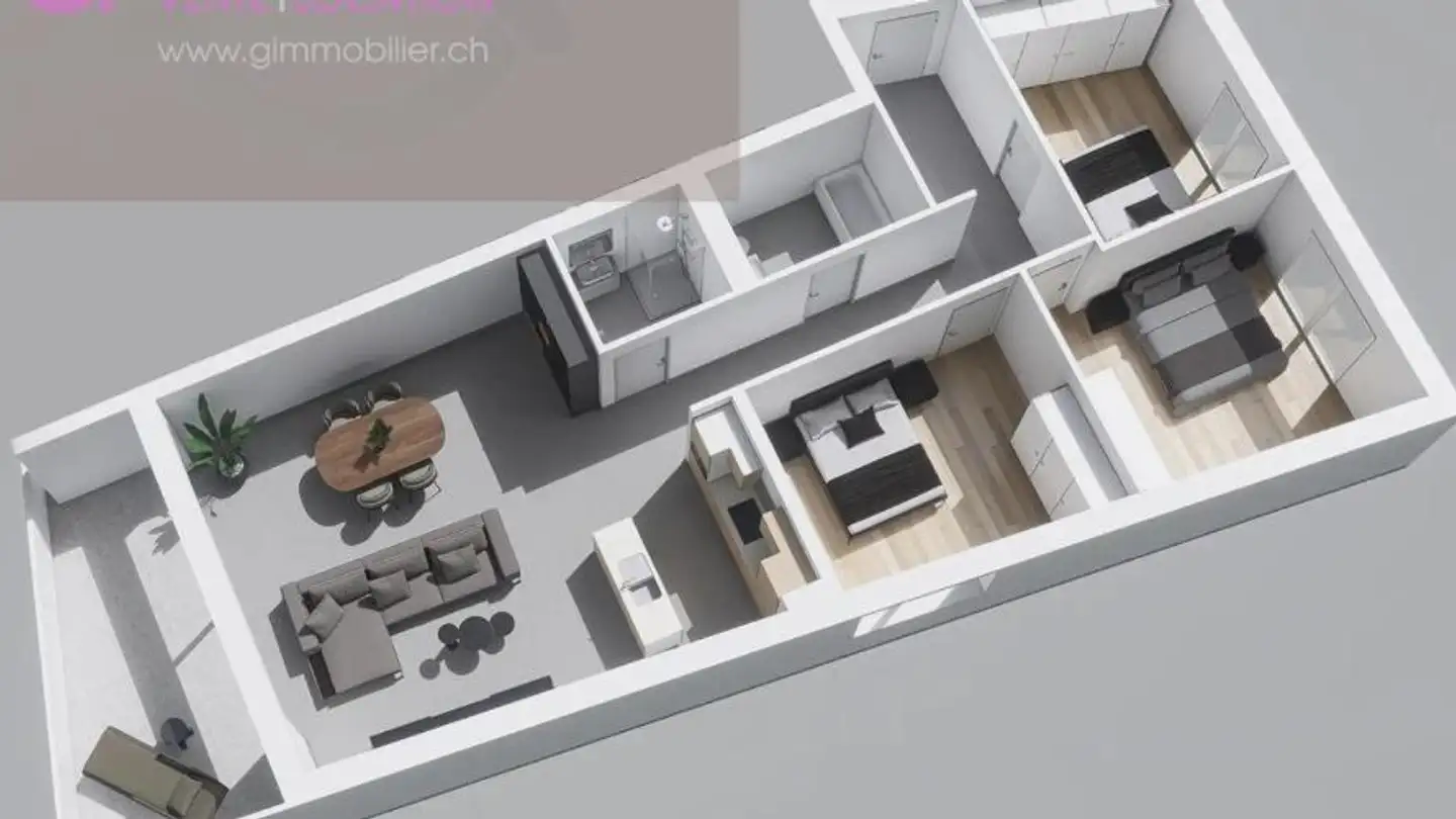 Wohnung kaufen - Rue Du Closillon 16, 1870 Monthey
