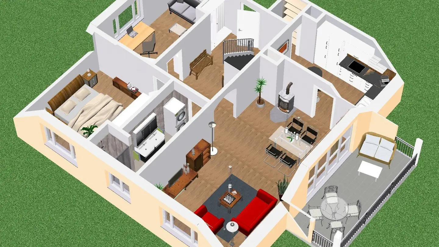 Appartement à louer - Hauptstrasse 6, 9526 Zuckenriet - Photo 4