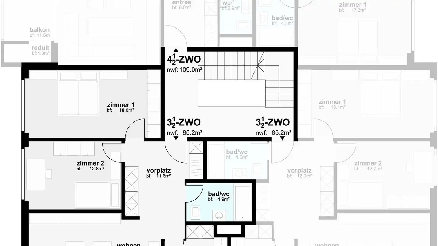 Wohnung mieten - Matthof 20, 6014 Luzern - Foto 2