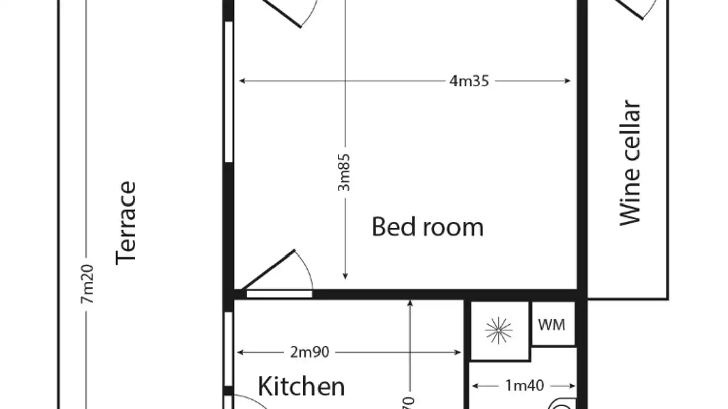 Appartement à louer - Zwirgi, 3823 Wengen - Photo 3