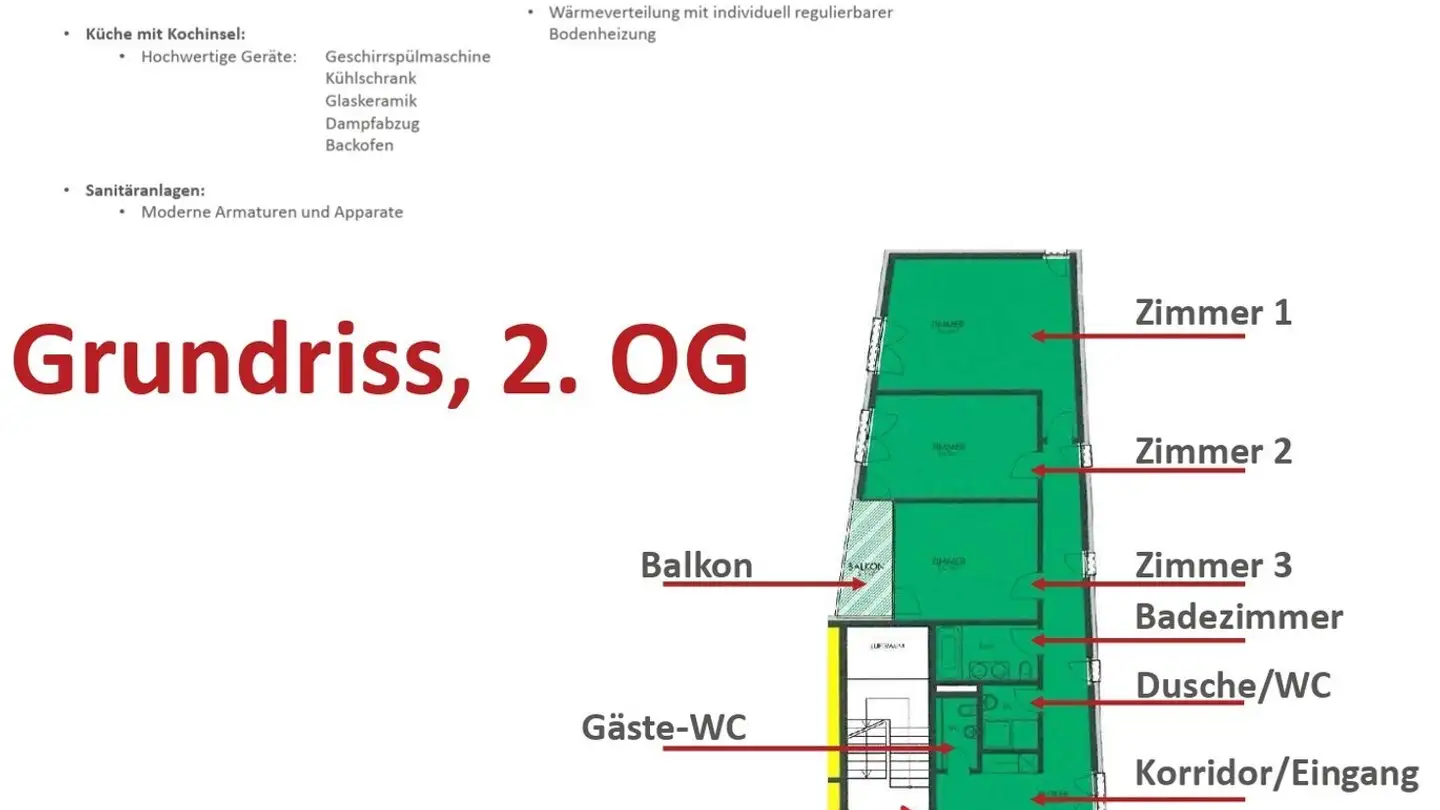 Appartement à louer - Wangenstrasse 5, 8600 Dübendorf - Photo 2