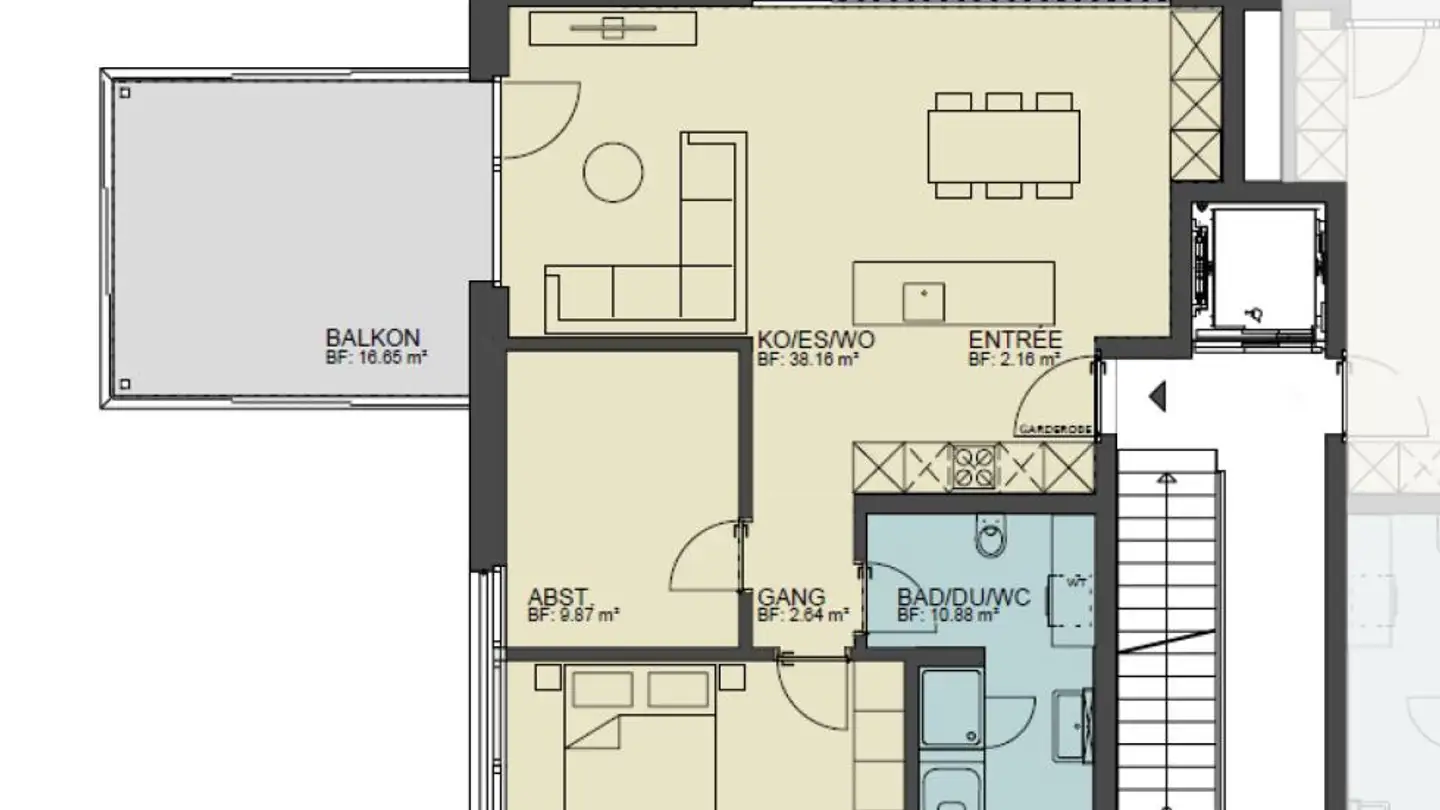 Wohnung mieten - Gerbestrasse, 9436 Balgach - Foto 4