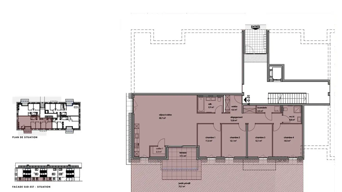 Appartamento in affitto - Route De La Pierra 10, 1678 Siviriez - Foto 3