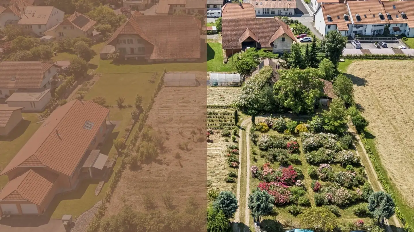 Terreno edificabile in vendita - Chemin Des Oches 3, 1789 Lugnorre