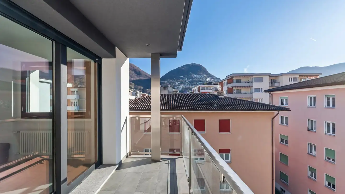 Penthouse for rent - Via Giacomo Mercoli, 6900 Lugano