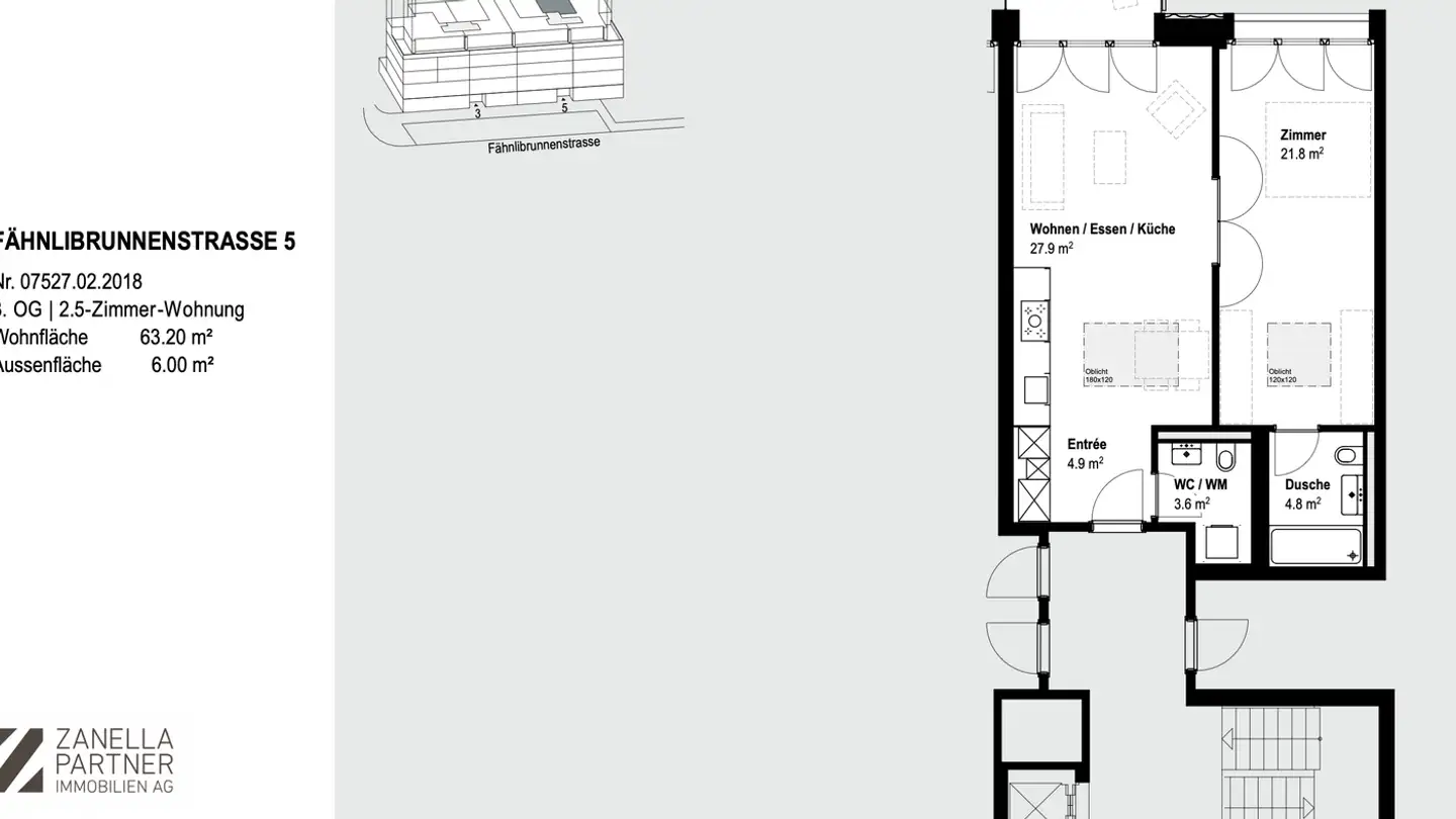 Appartement à louer - Fähnlibrunnenstrasse 5, 8700 Küsnacht ZH - Photo 3