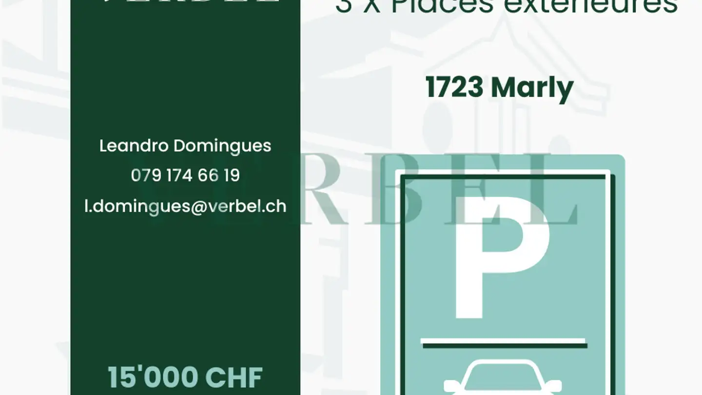 Outdoor parking space for sale - 1723 Marly