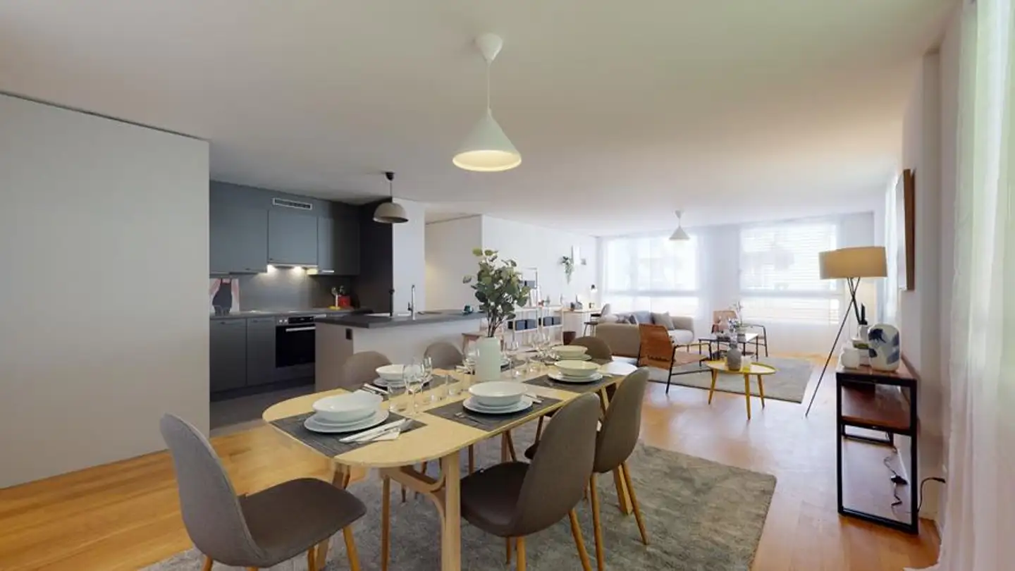 Appartement meublé à louer - Rue Du Cygne 8, 2300 La Chaux-de-Fonds
