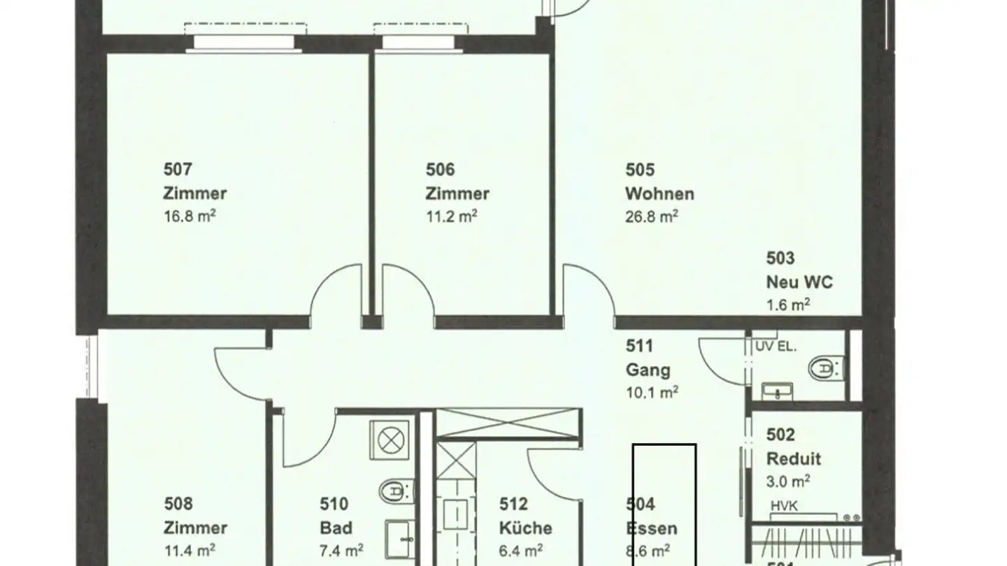 Stanza singola in affitto - 8048 Zürich - Foto 2