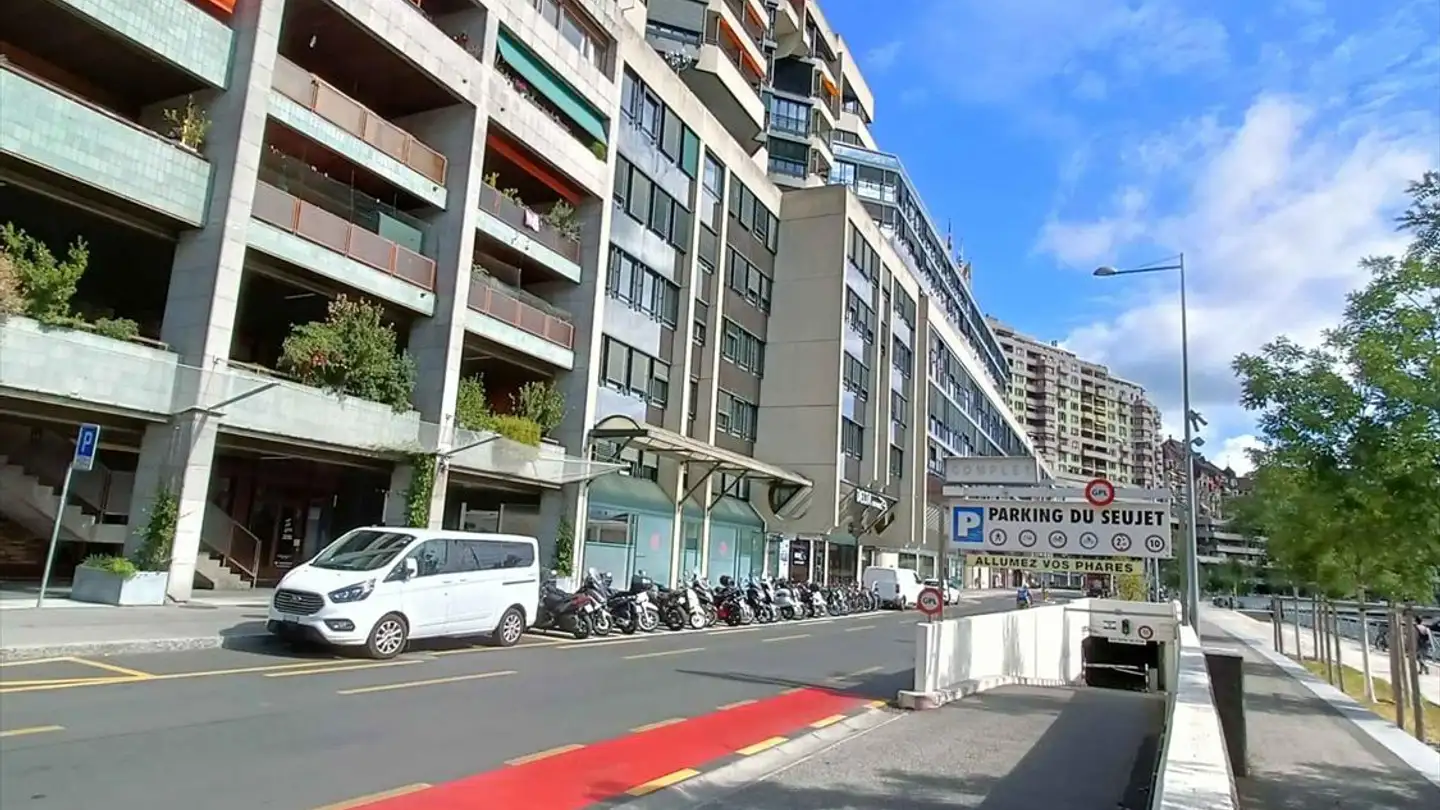 Underground parking space for rent - Quai Du Seujet 24, 1201 Genève