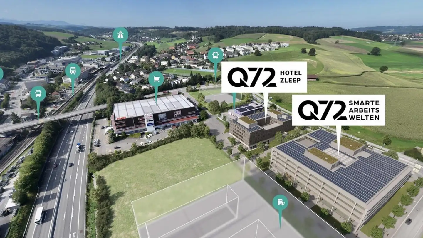 Bürofläche mieten - Hallmattstrasse 47, 3172 Niederwangen b. Bern