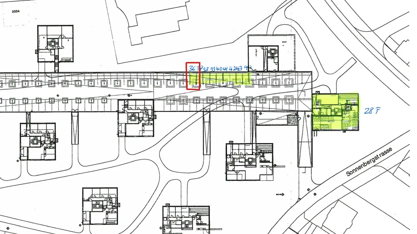 Parcheggio sotterraneo in affitto - Hochwachtstrasse 28f, 8400 Winterthur - Foto 2