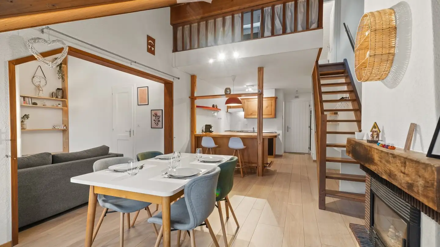 Appartement à louer - La Petite-Fin 92, 1637 Charmey (Gruyère) - Photo 2